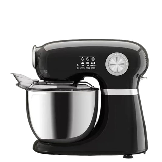 Professional Stand Mixer with 12+P Speed Settings - Black