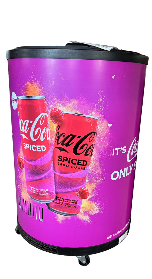 Coca-Cola Spiced Mini Fridge Cooler - G-77 Model