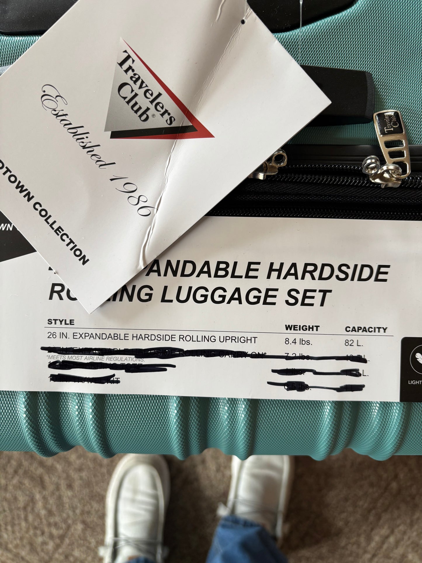 Expandable Hardside Luggage