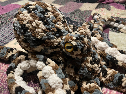 Giant Handmade Crochet Octopus